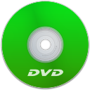 DVD Green Icon 128x128 png